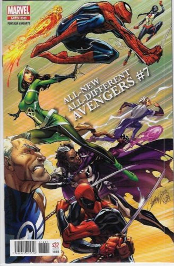 All-New, All-Different Avengers #7 (Mexican Edition/Variant Cover)