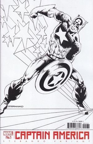 Captain America #1 (Steranko Variant)