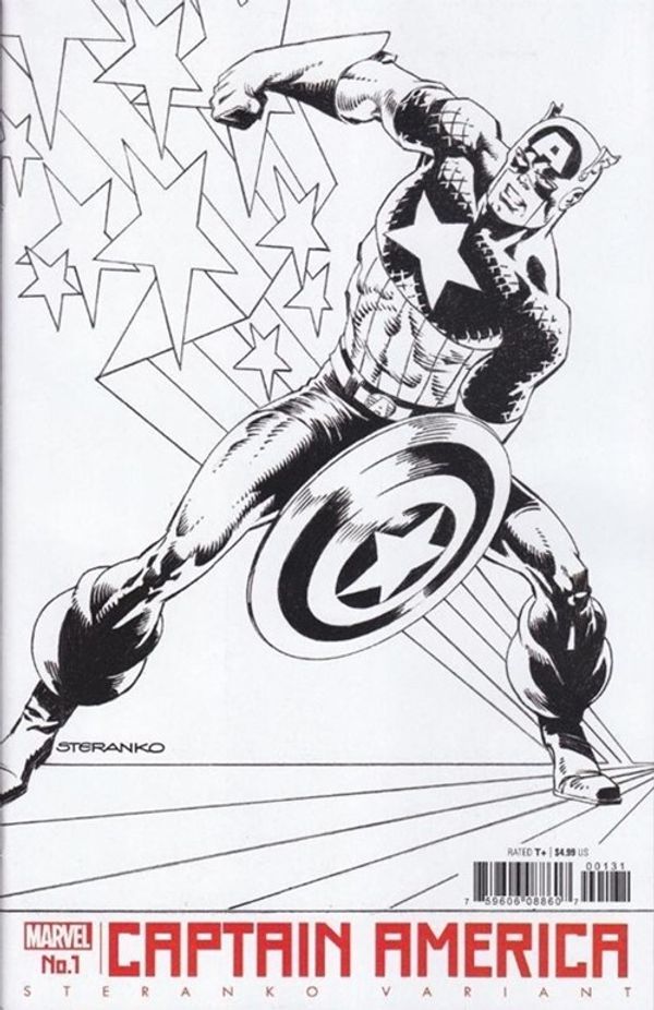 Captain America #1 (Steranko Variant)
