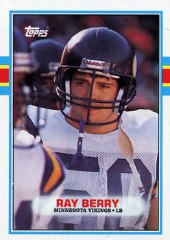 Ray Berry 1989 Topps #80 Sports Card