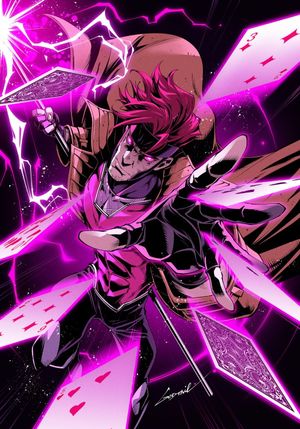 Gambit: Wanted #2 (1:50 Godtail Gambit Virgin Variant)