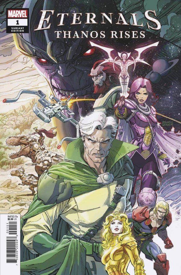 Eternals: Thanos Rises #1 (Weaver Variant)