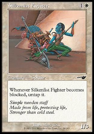 Silkenfist Fighter (Nemesis) Trading Card