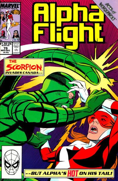 Alpha Flight #79 Comic
