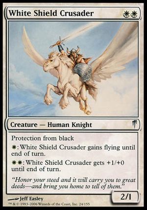 White Shield Crusader (Coldsnap)