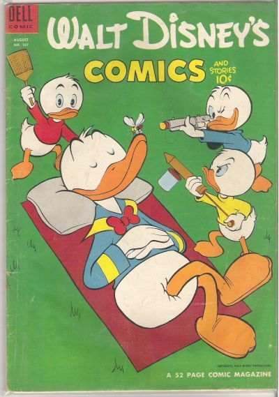 Walt Disney's Comics and Stories #167 Comic