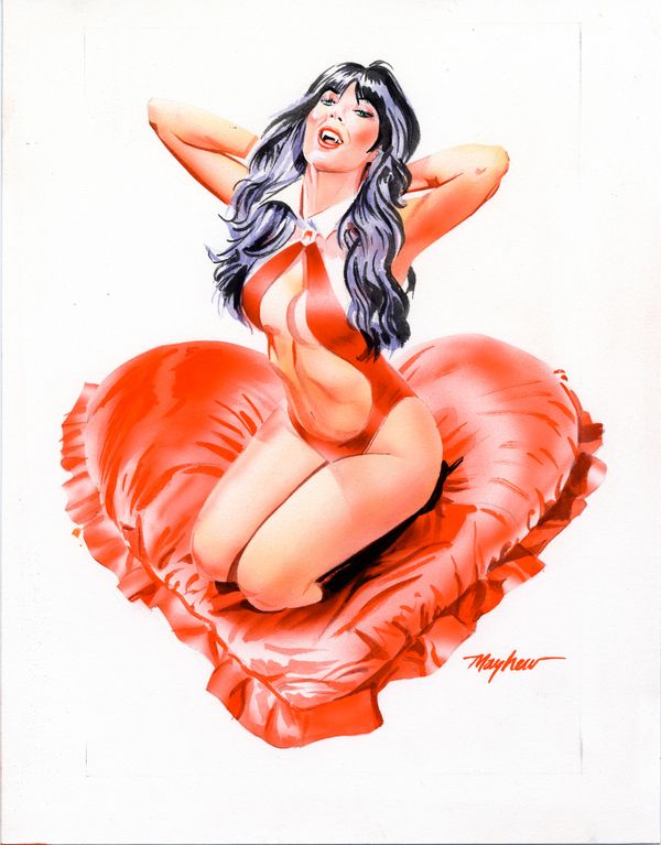 Vampirella Valentine's Day Special  #1 (Mayhew ""Red Heart"" Edition)