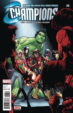 Champions #6 (2nd Printing)