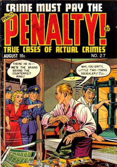 Crime Must Pay the Penalty #27 Comic