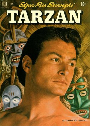 Tarzan #23 GD/VG 3.0 1951 Stock Image Low Grade 