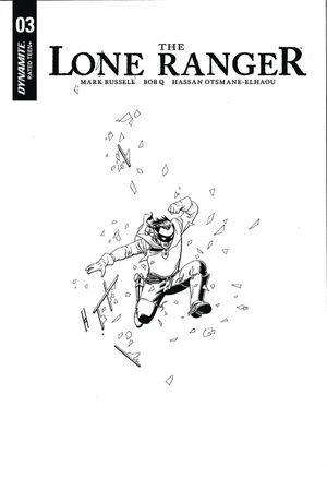 Lone Ranger Vol 3 #3 (10 Copy Cassaday B&w Cover)