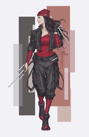 Daredevil/Punisher: The Devil's Trigger #1 (Inhyuk Lee Street-Verse Virgin Variant)