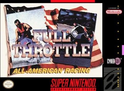Full Throttle: All-American Racing Video Game