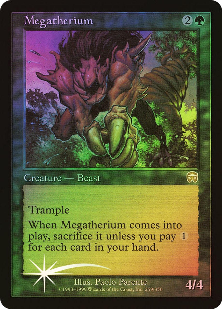 Megatherium (Mercadian Masques - Foil) Trading Card