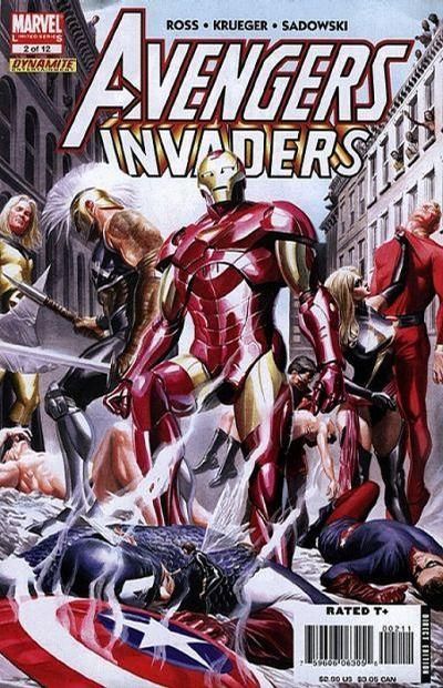 AVENGERS/INVADERS #2 ROSS DYNAMIC FORCES VARIANT DF HOT 
