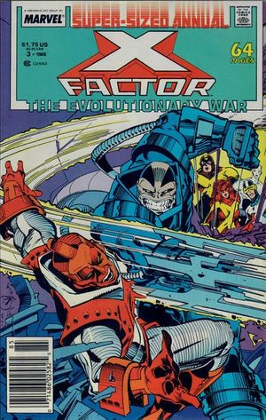 【洋書】X-Factor Giant-Sized Annual 1987 リーフ MARVEL COMICS THE X FACTOR GIANT SIZED ANNUAL ISSUE #2 1987