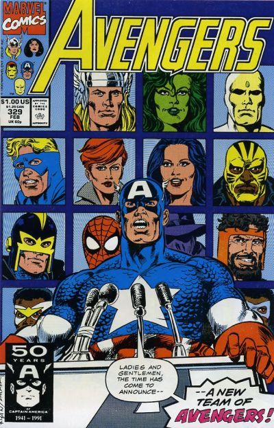 Avengers #329 Comic
