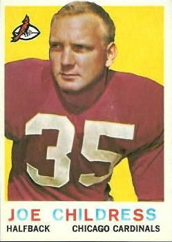 1959 WOODLEY LEWIS - Topps Football Card -# 45 - Chicago Cardinals - Vintage