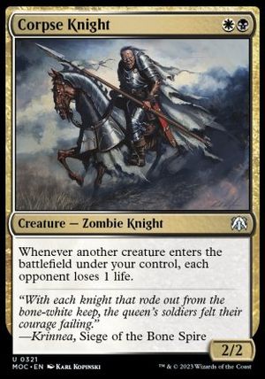 Corpse Knight (March of the Machine Commander Decks)