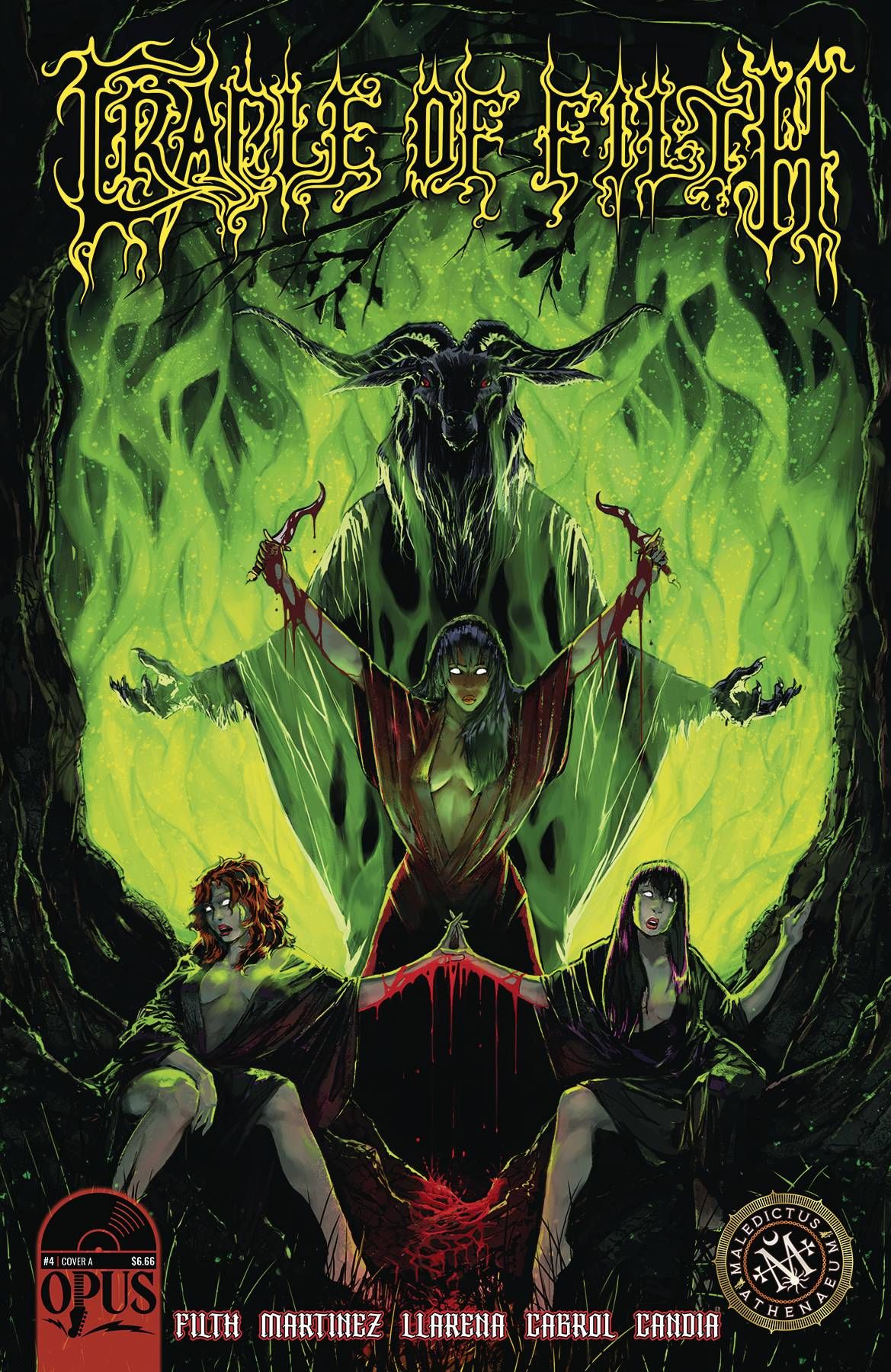 Cradle Of Filth #4 Comic