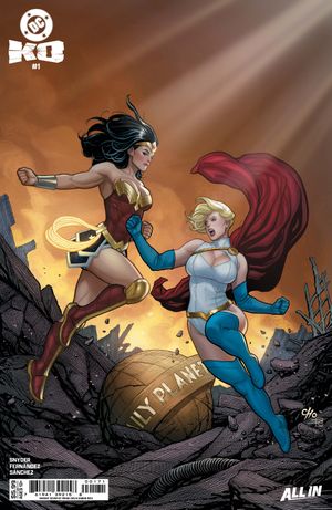 DC K.O. #1 (Cvr D Frank Cho Card Stock Variant)