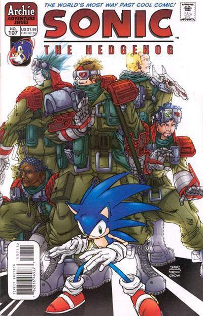 Sonic the Hedgehog #107 Comic