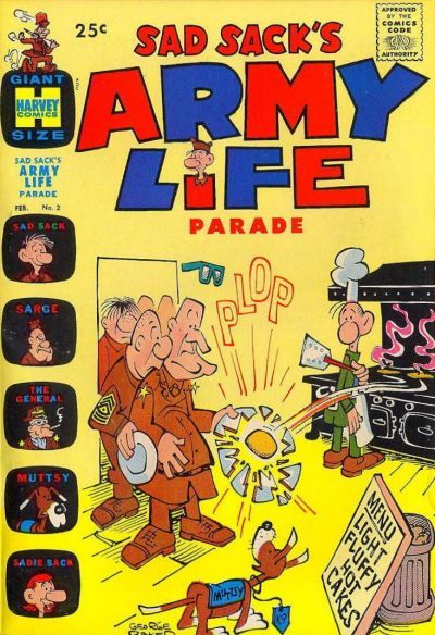 Sad Sack's Army Life Parade #2 Comic
