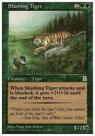 Slashing Tiger (Portal Three Kingdoms) Trading Card