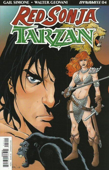 Red Sonja/Tarzan #4 Comic