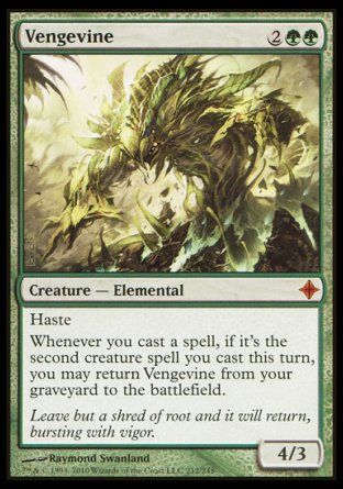 Vengevine (Rise of the Eldrazi) Trading Card