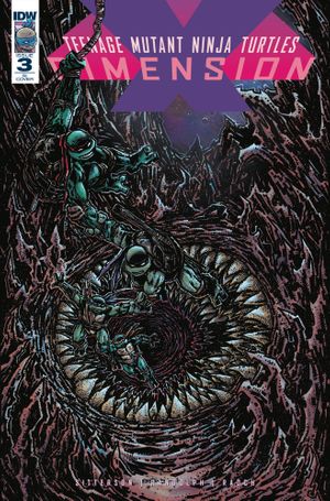 Teenage Mutant Ninja Turtles: Dimension X #3 (10 Copy Cover)