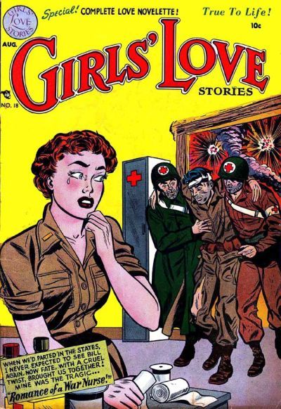 Girls' Love Stories #18 Comic