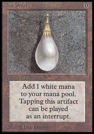 Mox Pearl (Beta) Trading Card