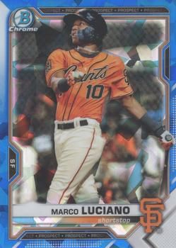 Marco Luciano 2021 Bowman Sapphire Edition Baseball #BCP-8 Sports Card