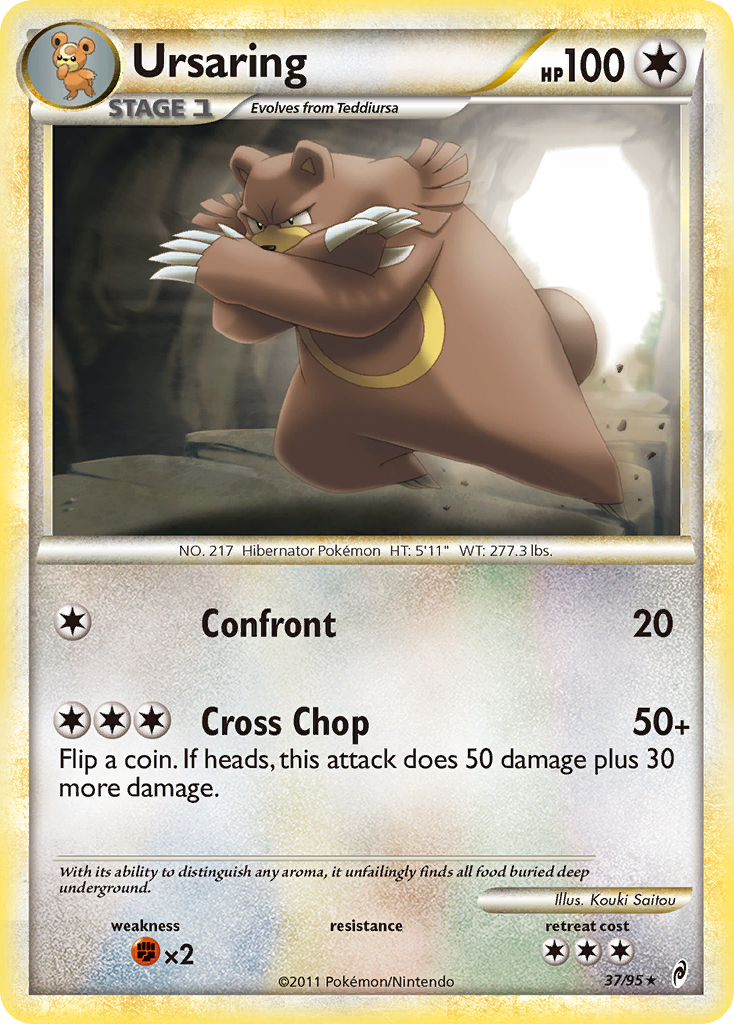 Ursaring (37/95) - Call of Legends Pokémon Card