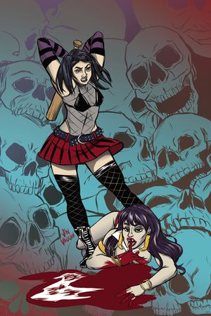 Hack/Slash vs. Vampirella #3 (Cover C 10 Copy Cover)