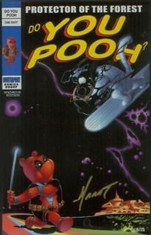 Do You Pooh #1 Silver Surfer Edition comic cover