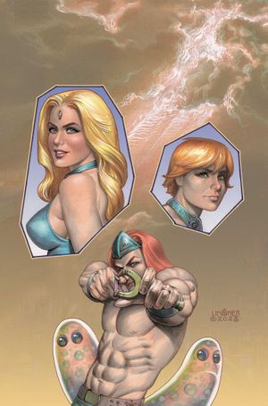 Herculoids #9 (Cvr G Inc 1:15 Joseph Michael Linsner Virgin Variant)