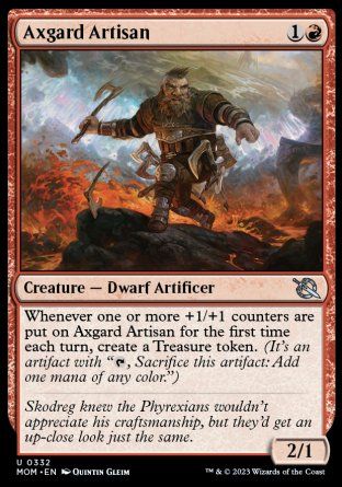 Axgard Artisan (March of the Machine) Trading Card