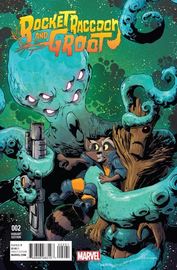 Rocket Raccoon and Groot #2 (Kesinger Variant)