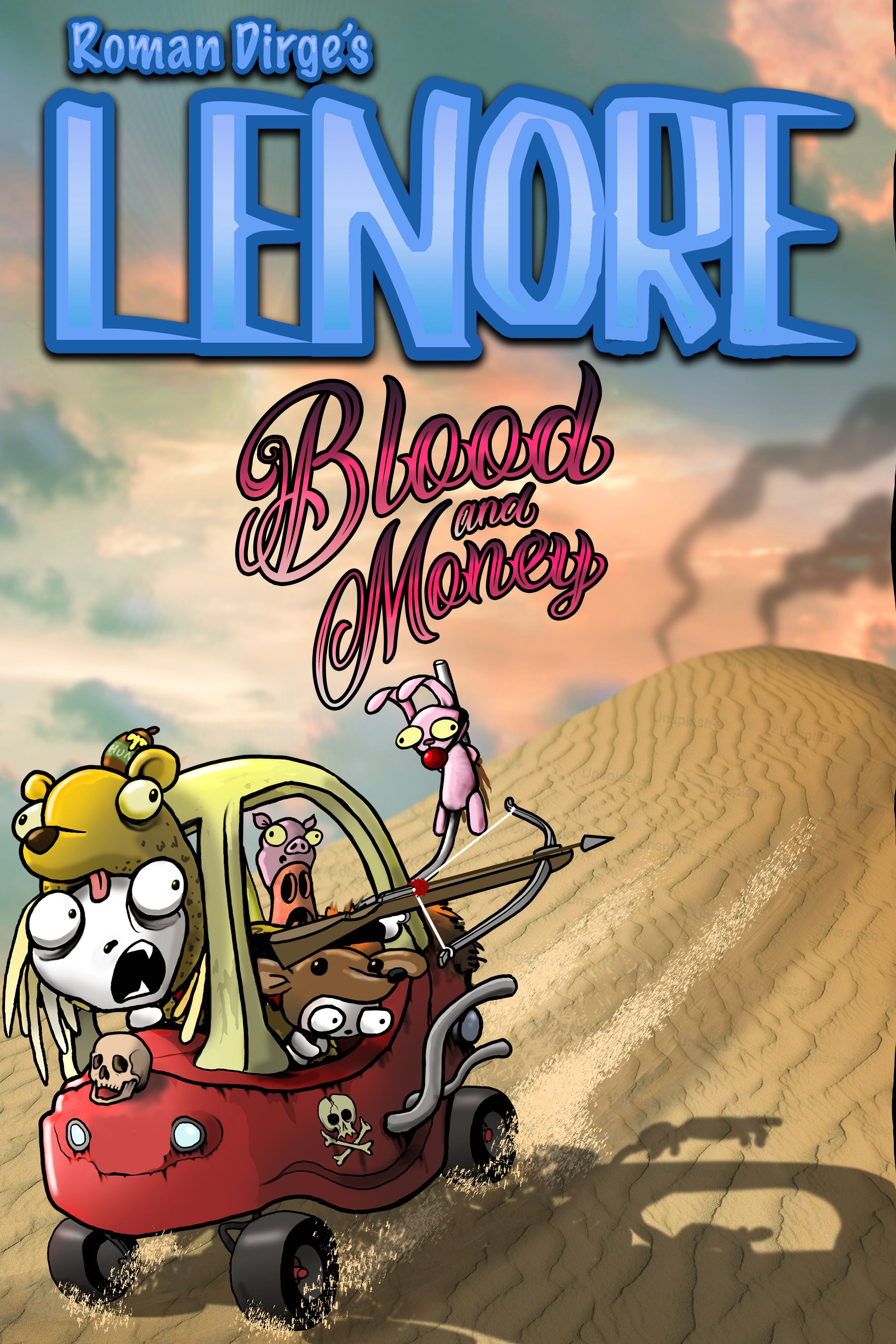 Lenore Blood And Money #1 (Cvr C Roman Dirge Variant) Comic
