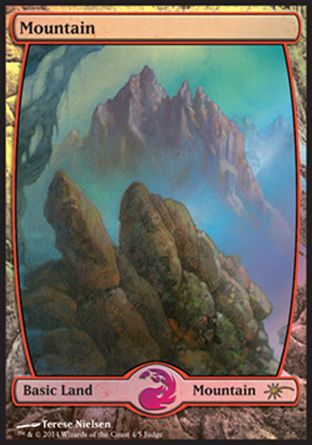 Mountain (Judge Gift Promos) Trading Card