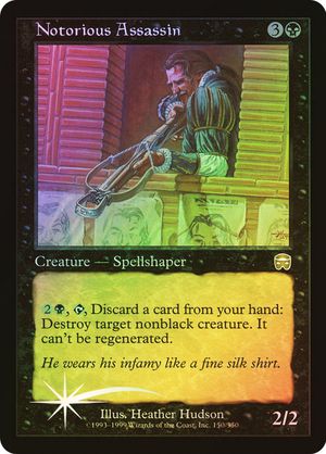 Notorious Assassin (Mercadian Masques - Foil)