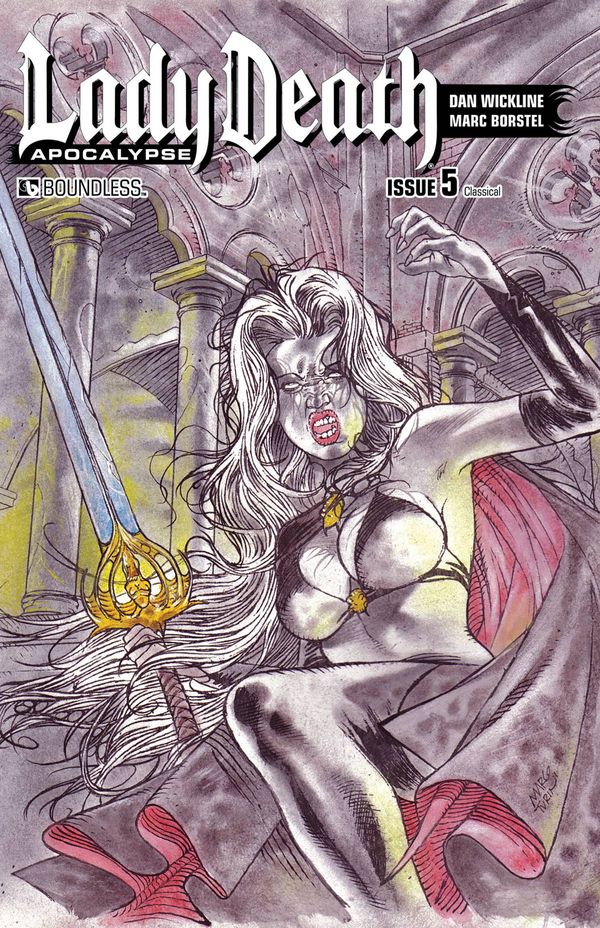 Lady Death: Apocalypse #5 (Classical Order Cover Cover)