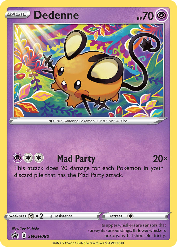 Dedenne (SWSH080) - SWSH Black Star Promos Pokémon Card