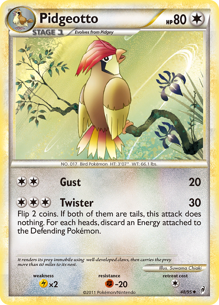 Pidgeotto (48/95) - Call of Legends Pokémon Card