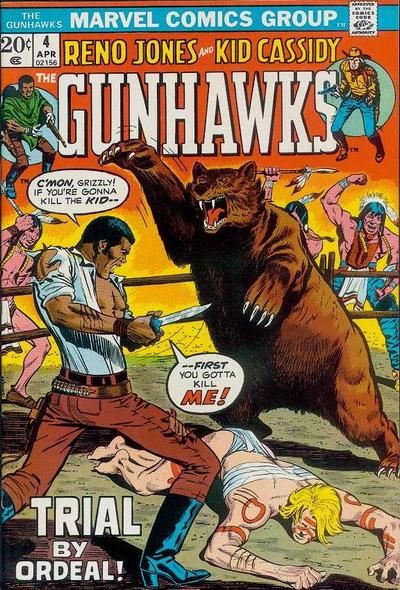 The Gunhawks #4 Comic