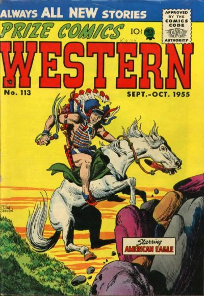 Prize Comics Western #4 [113] Comic