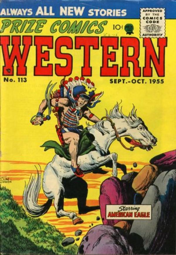 Prize Comics Western #4 [113]