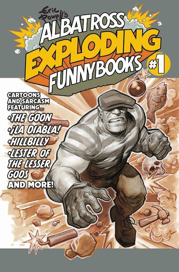 Albatross Exploding Funnybooks Comic